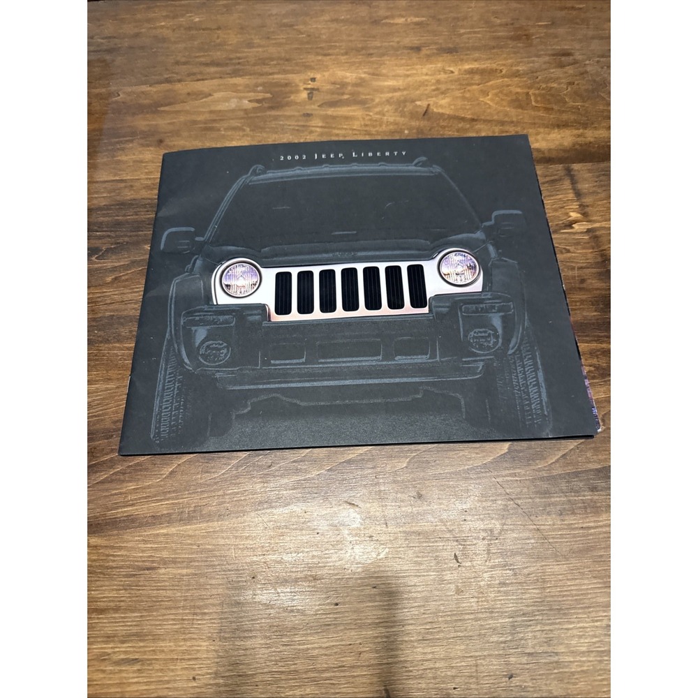 2002 Jeep Liberty Sales Brochure Including Accessories Flyer GC